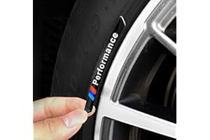 MAXMILO Aluminum Wheel Center Emblems Decoration Cover Trim Compatible with BMW ///M 1 2 3 4 5 6 Series X3 X4 X 5 X6 (F20 F21 F22 F23 F30 F31 F32 F33 F35 F36 F10 F11 F12 F13 F26 F15 F16)(Black)