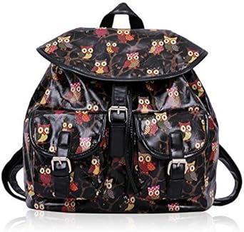 ladies oilcloth rucksack