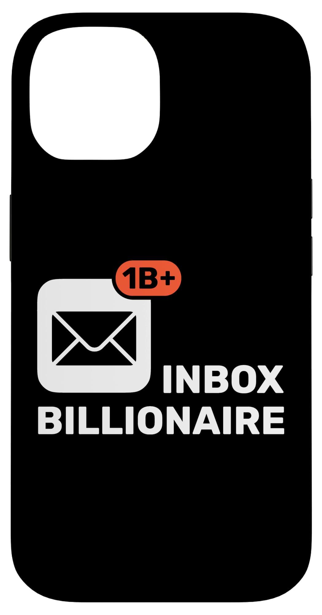 Inbox Billionaire Emails Unread Notifications Case for iPhone 14