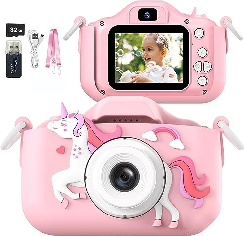 ZONEY Kids Camera Toys for 3-12 Years Old Girls Children Digital