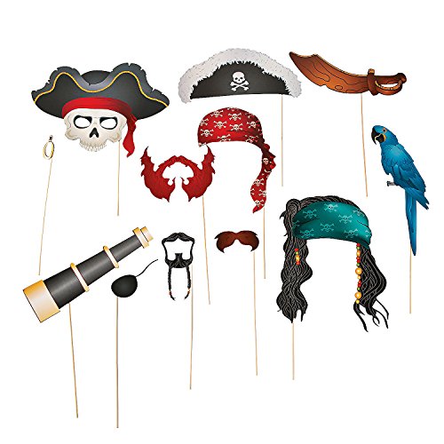 Pirate Photo Prop - Fun Express - Pirate Stick Props