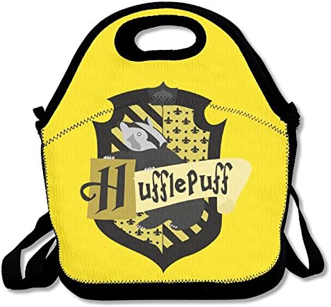 SuperWW Harry Potter Hufflepuff Lunch Bag Tote Handbag
