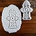 Fire Hydrant cookie cutter, 1 pc, Ideal gift for firefighters