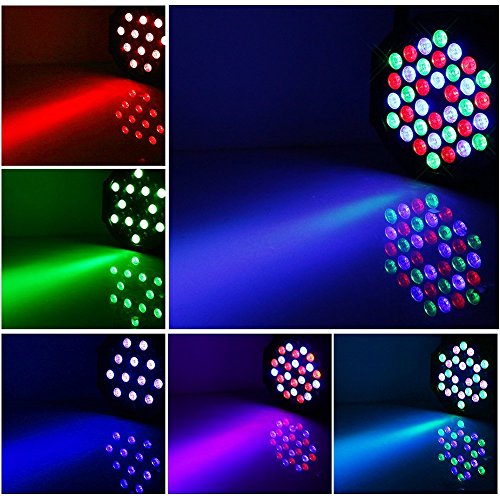 Stage Lights, YeeSite 36LED Par Lights by Remote and DMX Control for Church Wedding Stage Lighting Birthday Party