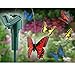 SAGUARO Solar Powered Flying Wobble Fluttering Butterfly for Patio Garden Yard Plants Flowers Wedding Decor Random Color