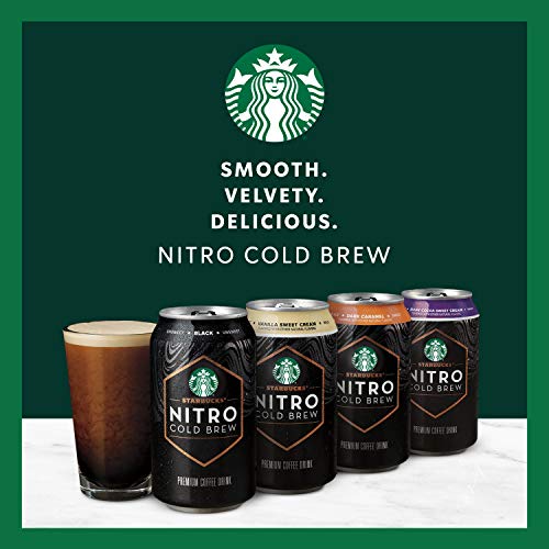STARBUCKS NITRO COLD BREW, DARK COCOA SWEET CREAM, 9.6OZ CAN