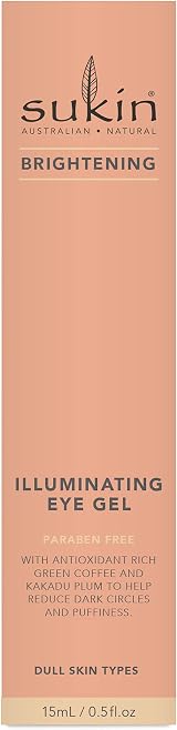 Sukin Brightening Illuminating Gel 15ml Eye Gel Green Coffee Kakadu Plum view 2