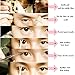 Eyelid Stickers-208 pieces Disposable Adhesive Invisible Fiber - Natural Complexion Double Eye Taps-Send Fork and box