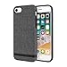 Incipio IPH-1485-CGY Carnaby iPhone 8 & iPhone 7 Case [Esquire Series] with Co-Molded Design and Ultra-Soft Cotton Finish for iPhone 8 & iPhone 7 - Gray