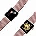 VATI Compatible for Apple Watch Band 38mm 42mm Soft Breathable Nylon Sport Loop Band Adjustable Wrist Strap Replacement Band Compatible for iWatch Apple Watch Series 3/2/1, Sport, Nike+, Edition