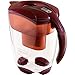 MAVEA 1005722 Elemaris XL 9-Cup Water Filtration Pitcher, Ruby Red