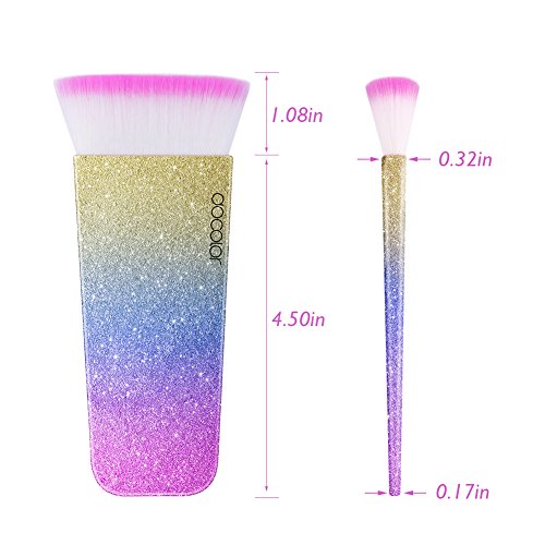 Docolor Professional Kabuki Flat Contour Trimming Brush Face Makeup Cosmetic Tool