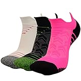 FASTBON Short Compression Socks Mens & Womens Athletic for Running, Cycling (2,3,6 Pair)