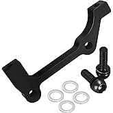 BUCKLOS PM/is Front Rear 180/203mm Disc Brake Caliper Mount Adapter Gear Parts Accessories, CNC Machined Aluminum Alloy Rotor
