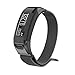 ANCOOL Compatible Garmin Vivosmart HR Band Magnetic Lock Milanese Loop Stainless Steel Metal Bracelet Replacement for Garmin Vivosmart HR Tracker (NOT Compatible Vivosmart HR+) - Small, Black
