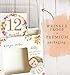 Baby Monthly Milestone Stickers. 16 Floral Belly Stickers for Girls 0-12 Months. Premium Gold Metallic Design. Perfect for Baby Shower Gifts, Registry, First Year Newborn Photography. Angie Makes