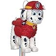 Unique Paw Patrol Marshall Pull String Pinata - 17.75" x 12.75", 1 Pc