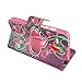 Alcatel One Touch Fierce XL Case, Mstechcorp Magnetic Leather Folio Flip Wallet Pouch Case Cover With Fold Up Kickstand For Alcatel One Touch Fierce XL - Includes Accessories (Cupid Hearts)