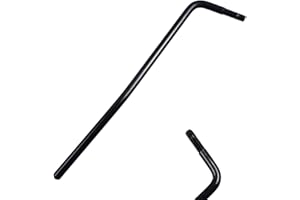 MAXCHEER 6MM Screw-in Electric Guitar Tremolo Arm Whammy Bar (Black)