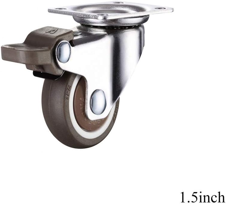 Stem Casters Universal Caster Rubber High Strength Universal Caster 1inch/1.5inch