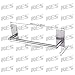 KES 12-Inch Self Adhesive Single Towel Bar Towel Hanger Wall Mount No Drill Bathroom Lavatory SUS304 Stainless Steel Brushed Finish, A7000S30-2