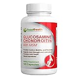 Superior Glucosamine Chondroitin Sulfate with MSM Joint Relief & Support Reduce Inflammation & Pain Protect Restore & Cushion Muscles Cartilage & Tissue Enhanced Mobility & Flexibility 100% Guaranteed