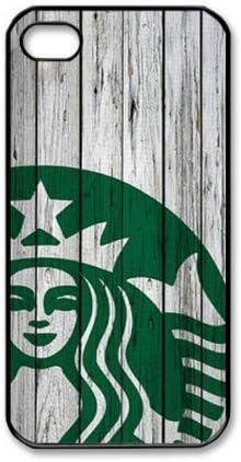 STARBUCKS ON Wood Printing Snap On Case Hard Cover for Apple iPhone 4 4s + NFL Micro LED Keychain Light by IGSMAR by shannon fry