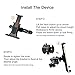 OUTAD Adjustable Car Seat Headrest Mount and Holder Apple ipad Series and Samsung Note, Motorola Xoom and 7’’ to 11’’ Tablets