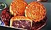 Tifan Circular Moon Cake Mold White Mooncake Mold 3 Stamps DIY Tool 150-185g