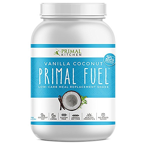 Primal Kitchen – Primal Fuel Whey Protein Powder, Low Carb Meal Replacement Supports Weight Loss (Vanilla Coconut, 32 oz)