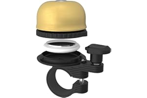 ORYXBOOST Bike Bell for Apple AirTag | Hidden Bike Holder GPS Tracker Bike Bell Anti-Theft | Bike Bells for Adults Kids | Loud Sound Bicycle Bell Handlebars,Road Mountain Bike Accessories