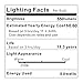Ascher Classic E12 LED Candelabra Light Bulbs, Equivalent 60W, 550 Lumens, Warm White 2700K, Chandelier Bulb, Non-dimmable, Candelabra Base, Pack of 5