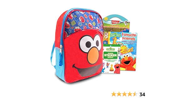 elmo mini backpack