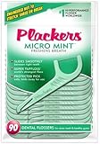 Plackers Micro Mint Flossers, 90 count
