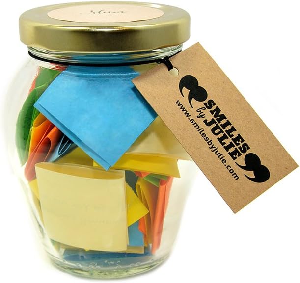 Smiles by Julie - Success and Inspiration Quotations in a Jar. A Thoughtful and Motivational Quote for Every Day of the Month. Ideal Gift for Inspiration and Encouragement. Comes in its own Gift Box.: Home & Kitchen