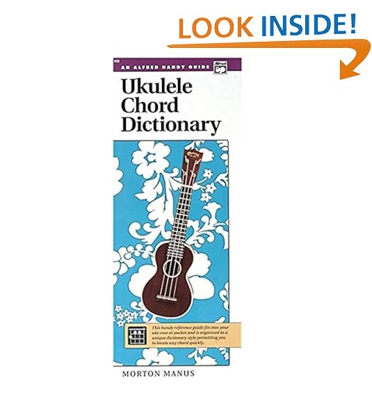 ukulele chord chart amazoncom