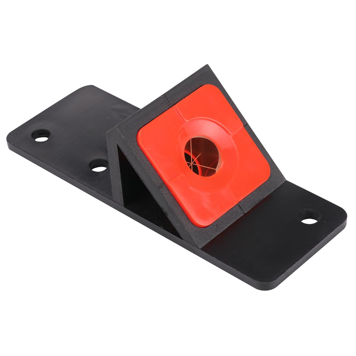 Mountlaser Survey Prism, Single Side 45 Degree Reflection Mini Surveying Prism with 25.4mm Effective Diameter, Single Tilt Prism, Tunnel and Rail Mini Prism for Engineering Tunnel Measurement