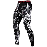 Venum Samurai Skull MMA Grappling Spats - Black