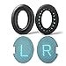 Replacement for Bose QC25 Headphone Ear Pads Cushion Muffs Compatible with QuietComfort 25, Ae2, Ae2i, Ae2w, SoundLink & SoundTrue (Over Eear ONLY), Blackthumb 3