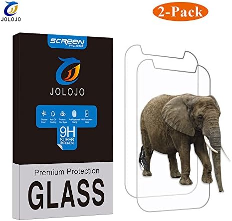 [2 Pack] 7 Inch Tablet Tempered Glass Screen Protector - JOLOJO Ultra Clear [2.5D Round Edge] High Response Anti-Shatter [Easy Application] Anti-Bibble Universal Screen Protector for 7" Tablet PC