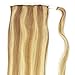 Human Hair Ponytail Extension Wrap 20” 100% Real Remy Premium Grade AAAAA 80 Grams Long Straight Human Hair Silky Soft by Knockout Hair (#07B/613 Dark Blonde/Light Blonde Mix)