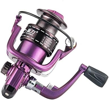 2000-6000 Series Light Weight Spinning Fishing Reels Multi-Stop System; Plastic Spool/5 Ball Bearings/Front Drag ; 2 Color Available