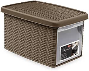 Caja de plástico multiusos con apertura frontal Elegance ...