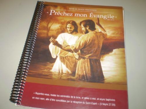 Prechez Mon Evangile French Preach My Gospel Church Of Jesus Christ Of Latter Day Saints Amazon Sg Books