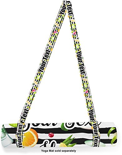 RNK Shops Cocktails Yoga Mat Strap (Personalized)