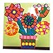 O.L. Toys Mosaics#5 Vehicles / Flower / Butterfly / Building / Crown / Dinosaurs Sticky,Craft for Kids,6 Styles
