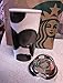 Starbucks Black Paint Dot Ceramic Double Wall Tumbler