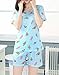 MyFav Big Girls Sweet Girl Pajama Set For Sleep Ice-cream Novelty Design Clothes