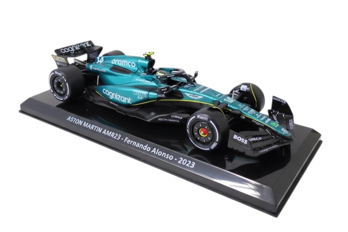 Photo 1 of - 1/24 Formula 1 Car Compatible with Aston Martin AMR23#14 Fernando Alonso 2023 - OR090