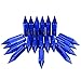Rupse 20pcs M12x1.5 7075 Aluminum Spiked Lug Nuts Extended Tuner Wheels/Rims For Honda,Mitsubishi,Toyota, Mazda, Subaru etc (Blue-2)